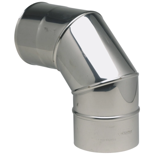 Coude 90° plisse i304 d153