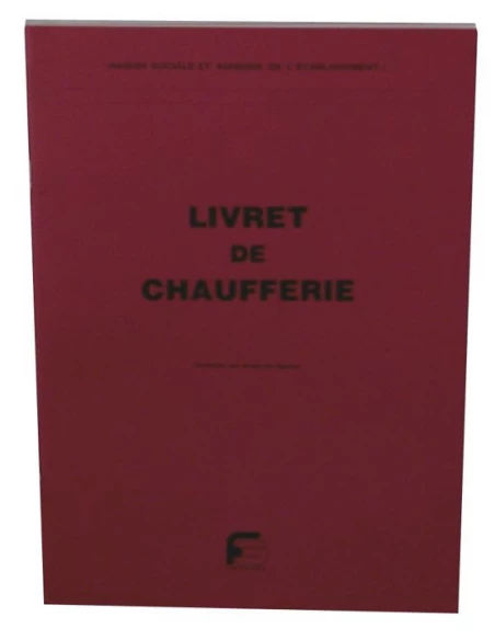 Livret de chaufferie 904355