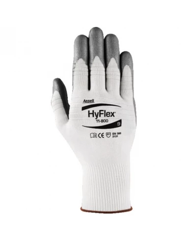 12 gant hyflex foam 11-800 supp.nylon poignet tricot dos non enduit t 8