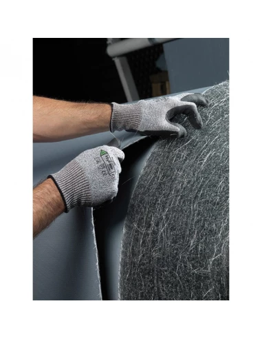 12 gant hyflex 11-435 polyurethane base aqueuse dyneema noir taille 8