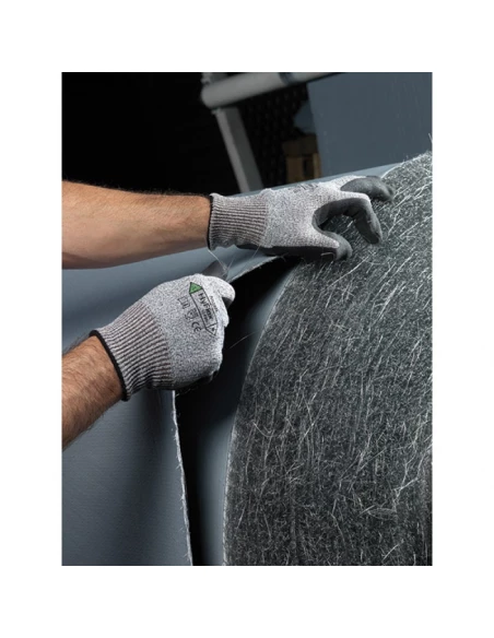 12 gant hyflex 11-435 polyurethane base aqueuse dyneema noir taille 8