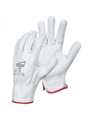 10 gant tout fleur de bovin (1 paire sur cavalier) t13