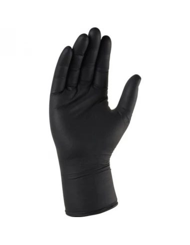 gant fin nitrile noir (boîte distributrice de 100 gants) t09
