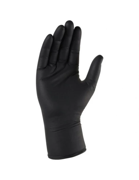 gant fin nitrile noir (boîte distributrice de 100 gants) t09