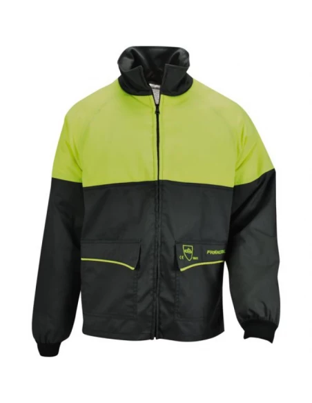 vest prior noir/jaune t3xl