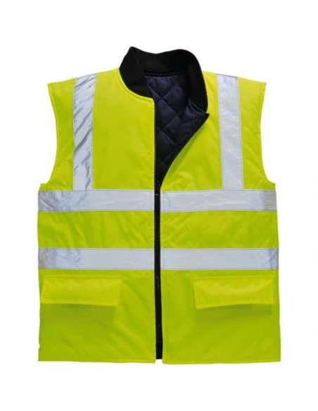Gilet HV Réversible couleur : Jaune taille XXXL - PORTWEST