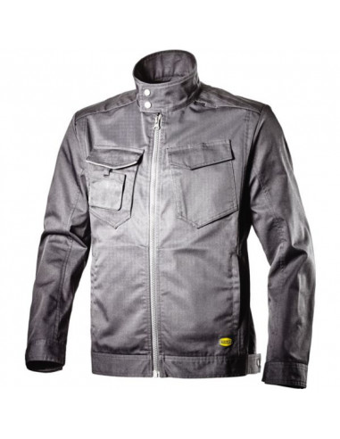 Blouson Gris Métal TXL Robustesse & Style Professionnel - FALMEC