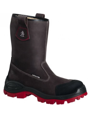 Bottes de sécurité TENERE S3 semelle rouge pointure 39 - LEMAITRE