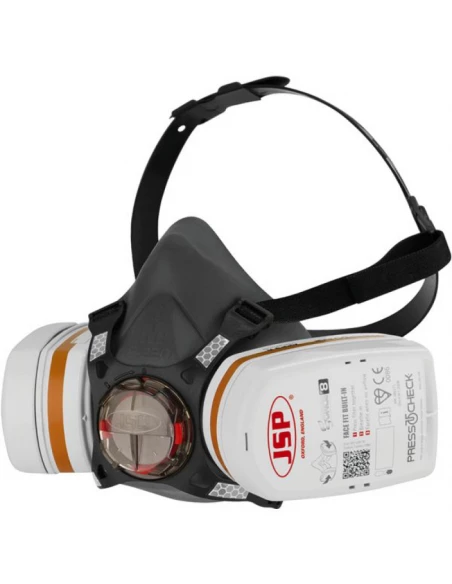 kit demi-masque antigaz avec 2filtres a2p3