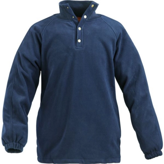 pull polaire polyester 100 % 340 grs noir taille l 14580-no-l