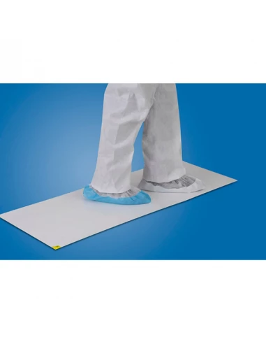 surchaussure avec semelle - non tisse - bleu - carton de 250 paires 14771-be