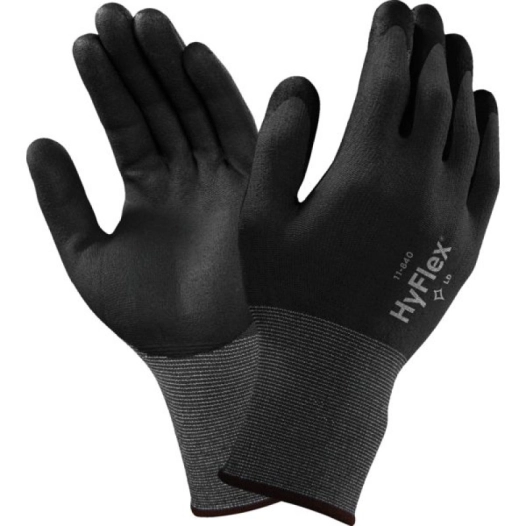 gant fortix enduction mousse paume enduite noir/gris taille 9 18492-9