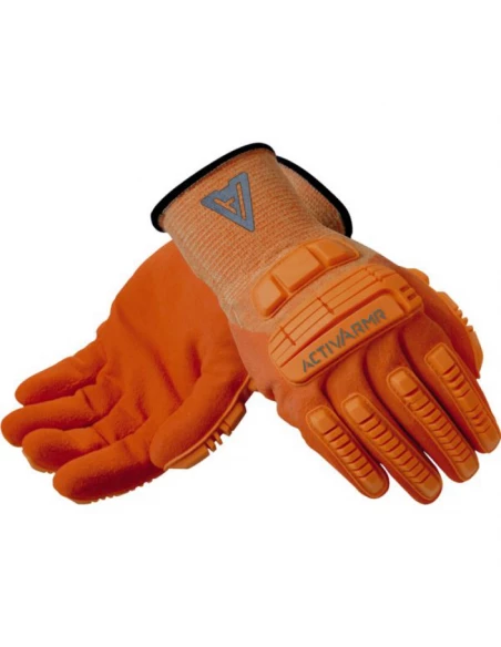 Enduction nitrile/neoprene sursupport kevlar/nylon/spandex ansell taille 8 18490