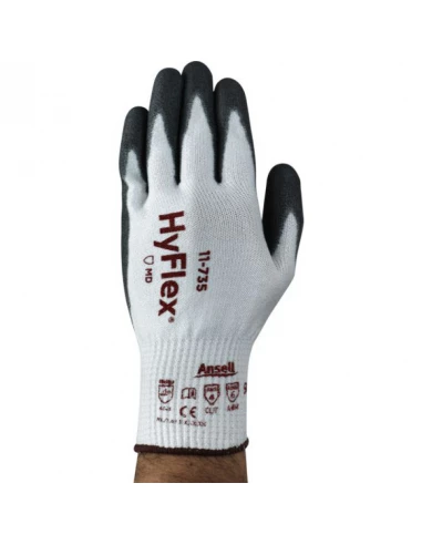 Enduction pu sans silicone sursupport sans couture jauge 10 taille 7 18485-7