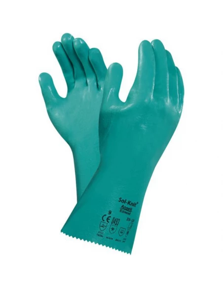 Finition rugueuse longueur 350 mm vert taille 7 19081-7