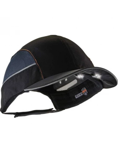 casquette antiheurt avec led's jaune fluo 18858-jf