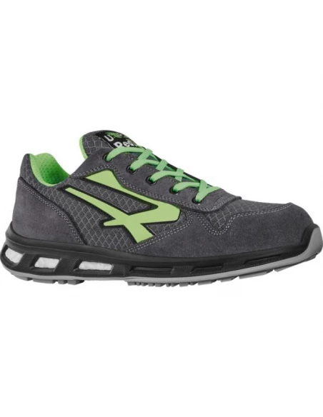 chaussure basse point s1p src gris/vert t 37 19267-grve-37