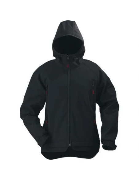 veste softshell mixte yin noirtxs 19585-no-xs