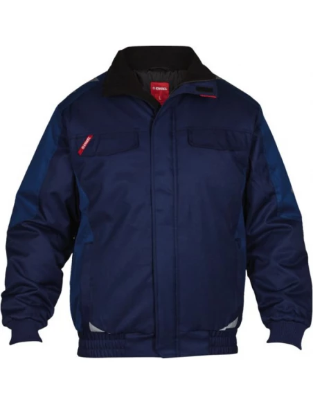 blouson matelasse galaxy bleumarine ts 19226-bm-s