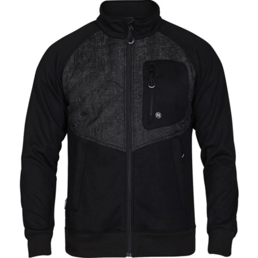 cardigan sweat x-treme noir txl 19582-no-xl