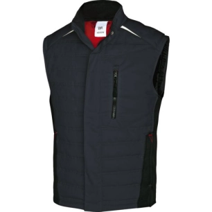 gilet thermique bplus bleu tl 19122-be-l