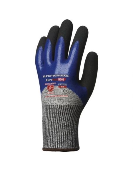 Gant Anticoupure EUROCUT N505 enduction nitrile taille 6 - COVERGUARD