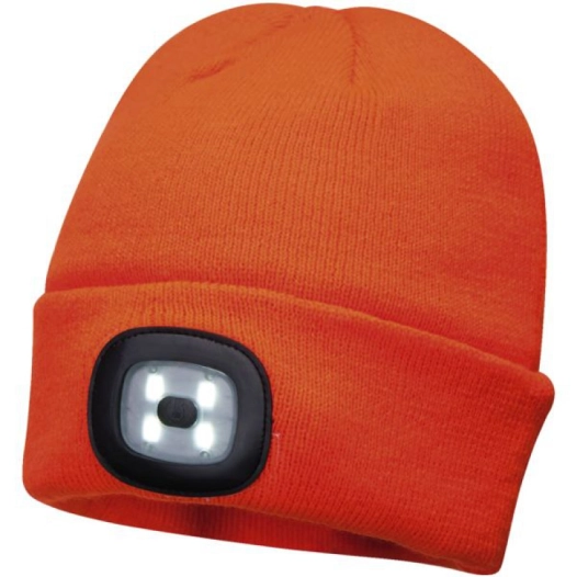 bonnet avec led orange 19579-og