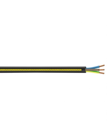 Cable r2v 3g2,5 noir couronne 100m