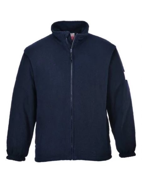 Polaire antistatique et retardateur de flamme couleur : Marine taille XL - PORTWEST