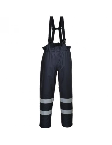 Pantalon de pluie multirisques bizflame couleur : Marine taille XXL - PORTWEST