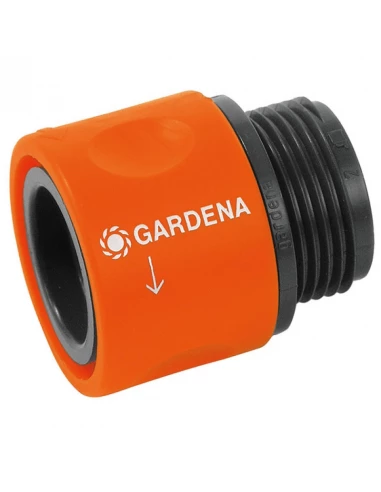 Raccord Fileté Mâle 26,5 Mm (3/4'') Pour Tuyau Vers Adaptateur (BLISTER) Gardena
