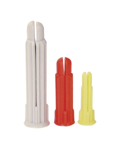 cheville pc p/patte a vis p 8c-pvb boite de 100