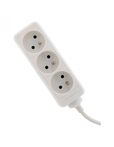 bloc 3 prises 16a+secu 1ml blanc