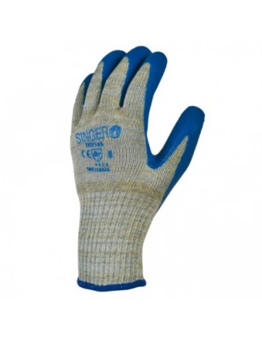 gants sachet 10 3/4 enduit double enduction nitrile anticoupure - 17760-10