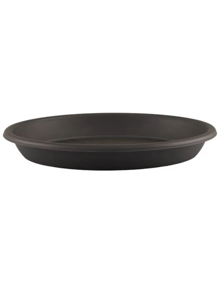 soucoupe ronde 18cm anthracite