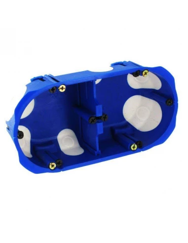 Boitier d'encastrement NOAIR étanche double Ø 67mm profondeur 40mm - BLM