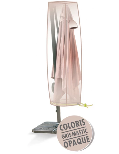 Housse de protection de mobilier de jardin parasol déporté ø 0,45 x h 2,4