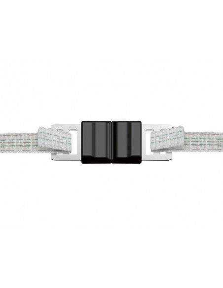 connecteur clip ruban inox 12,5mm par 5