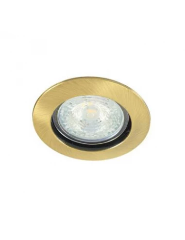 Spot encastré fixe GU10 bronze - ARIC