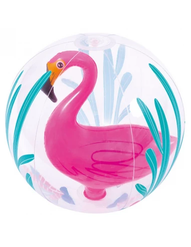 ballon flamant rose
