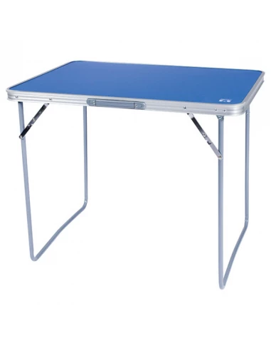 table de camp bleu 80 x 60 x h67 cm