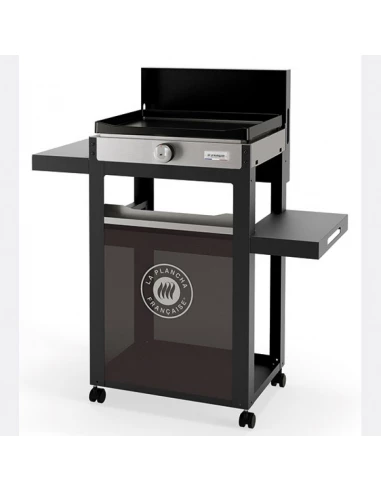 plancha francaise electrique 150 duo sur chariot avec livre apero dinatoire laro