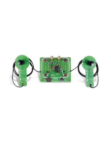 jeu de tennis virtuel classique avec raquettes analogiques