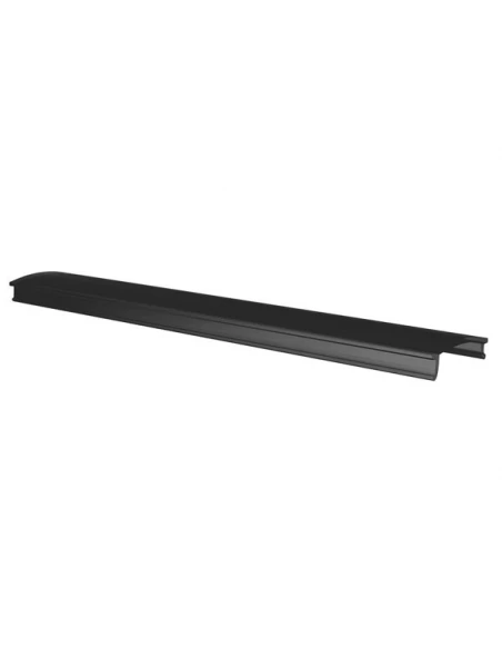 diffuseur (supérieur) pour profilés de série 'wall led lamp, sl' - polycarbonate - résistant aux uv - 2 m - noir opaque