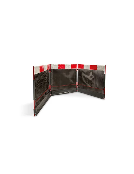 Paravent à 3 battants (1130 x 1030mm chacun) pour protection contre les projections lors d'opération