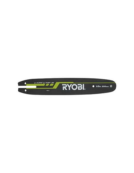 Guide origine Ryobi coupe 25 cm - 3/8LP 043'' (1,1 mm) 40E pour modèles RPP750S, RPP755E, RP750450 O