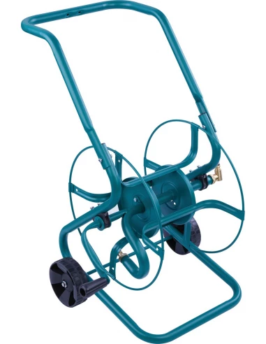 Dévidoir - enrouleur metal pour tuyau de jardin maxi 80 m - CAPVERT