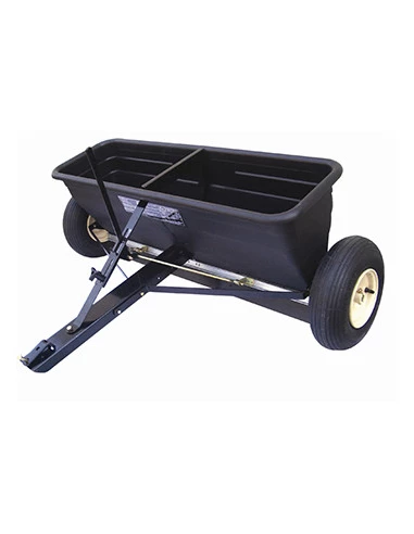 Épandeur en ligne à tracter d'une largeur de travail de 100cm, capacité maximale de 80kg avec débit