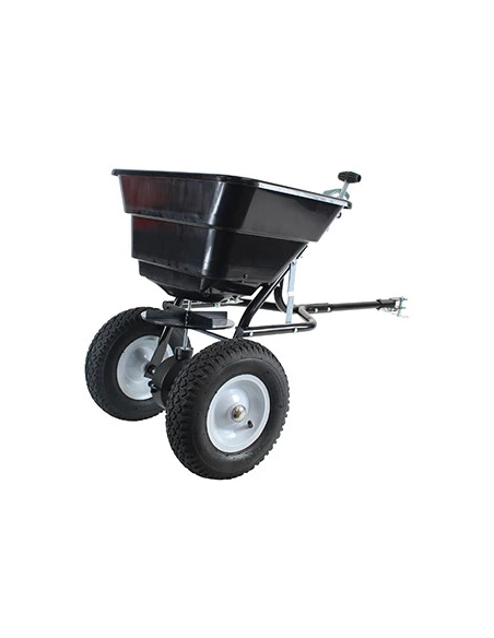 Épandeur rotatif à tracter capacité maximale 36 kg avec débit réglable, largeur d'épandage de 2,5 à