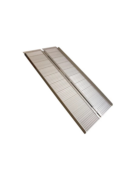 Rampe alu pliable droite, Longueur 153cm, largeur 78,5cm, largeur pliée 40,5cm capacité maximum de 4